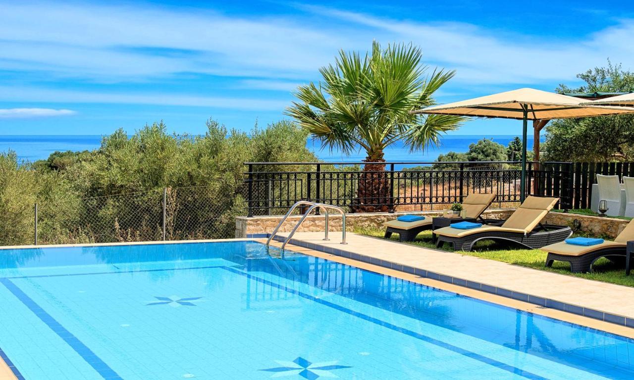 Villa Stelios Private Pool เยโอริยิอูโปลิส ภายนอก รูปภาพ