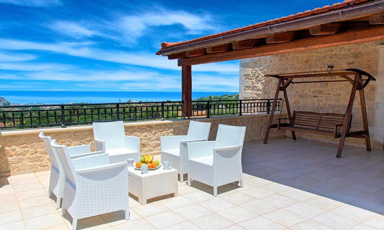 Villa Stelios Private Pool เยโอริยิอูโปลิส ภายนอก รูปภาพ